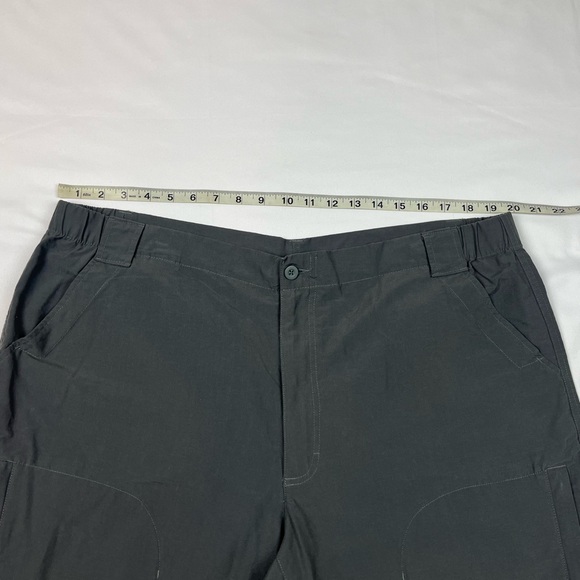 Woolrich Mens Performance Hiking Shorts Sz 40 x 9” Inseam Charcoal Grey Tech B9 - Picture 8 of 10